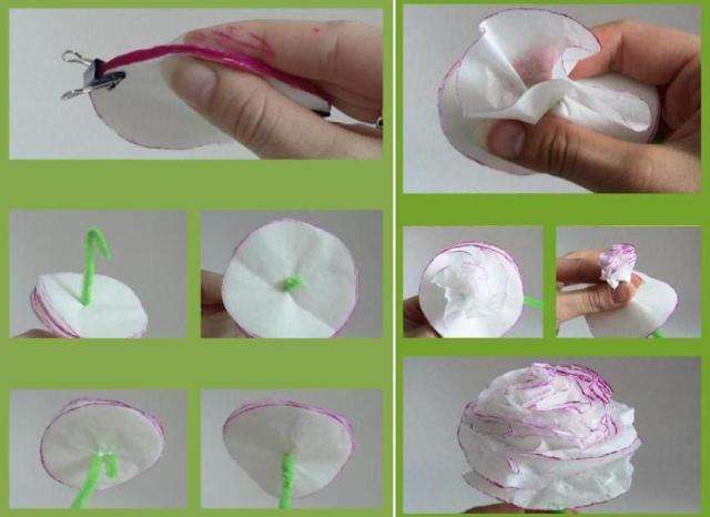 Как делать цветы из бумаги своими руками. Лёгкие схемы