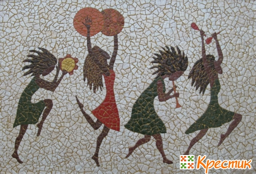 Мозаика из яичной скорлупы картины Мозаика из яичной скорлупы картины