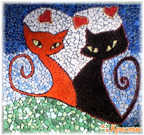 Мозаика из яичной скорлупы техника Мозаика из яичной скорлупы техника