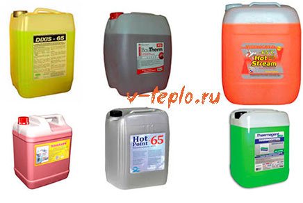 теплоносители для отопления теплоносители для отопления