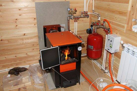 Подключение газового котла к системе отопления частного дома: правила, схема