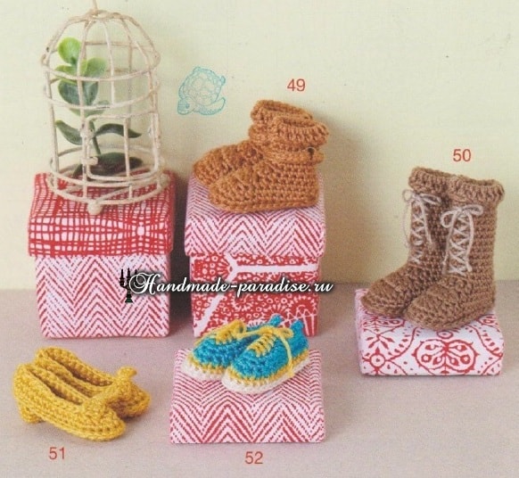 Вязаная мода для кукол амигуруми. Схемы (12)