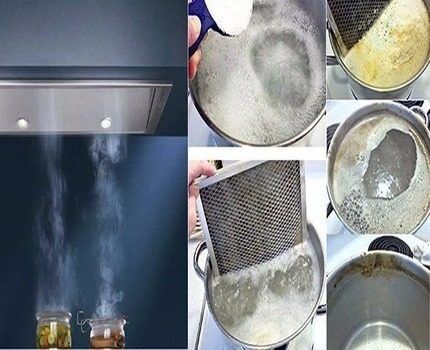 Процесс ручной очистки металлического фильтра Мойка фильтра