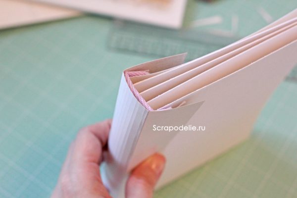 Мягкая обложка для скрапбукинг альбома своими руками, шаг 7 Мягкая обложка для скрапбукинг альбома своими руками, шаг 7