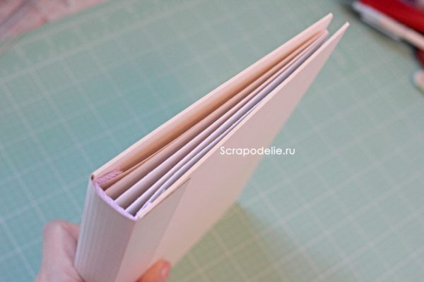 Мягкая обложка для скрапбукинг альбома своими руками, шаг 10 Мягкая обложка для скрапбукинг альбома своими руками, шаг 10