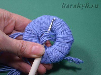 Как сделать помпон на шапку из меха, пряжи или ниток - мастер класс по вязке помпонов, фото и видео инструкции