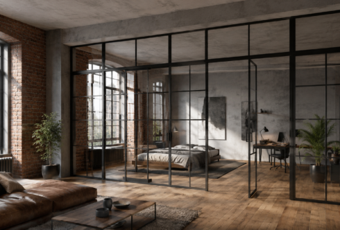 Loft-перегородки у Львові: як розділити простір склом